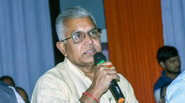 State Minister Dilip Ghosh