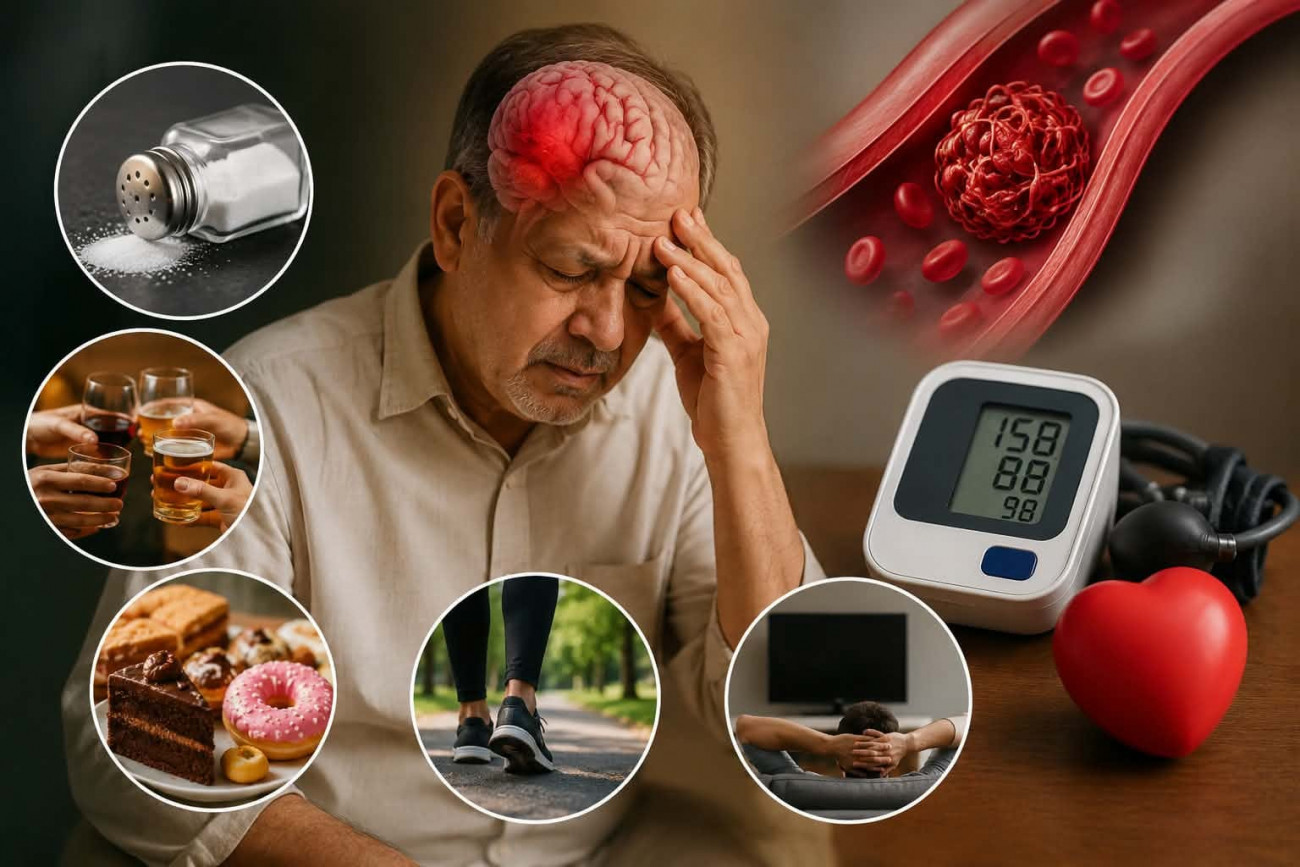 Stroke Risk Evening Habits
