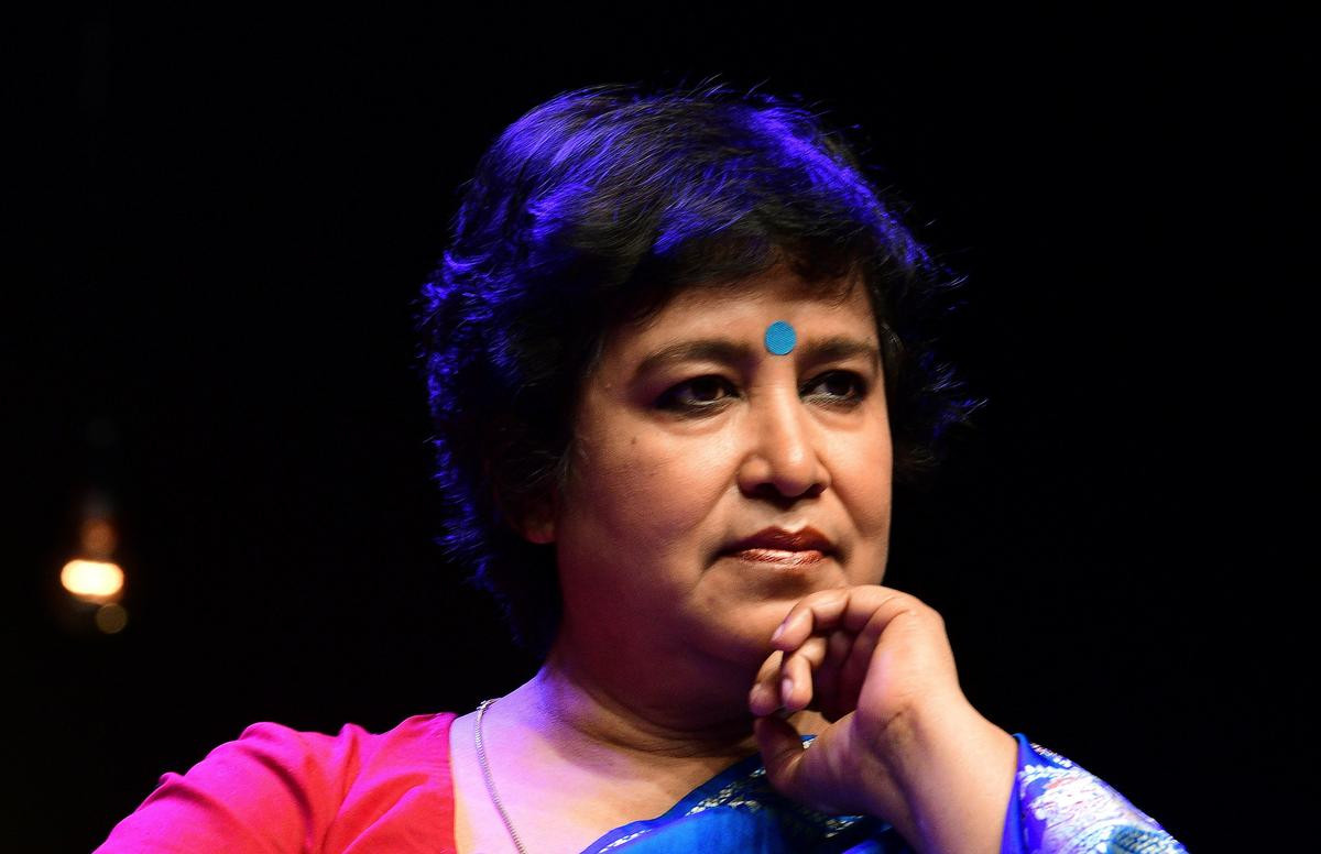 Bangladeshi author Taslima Nasrin