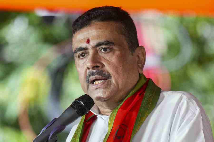 Chief minister Suvendu Adhikari