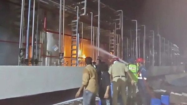 pharma unit explosion in Telangana