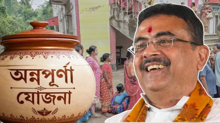 CM Suvendu Adhikari on Annapurna Yojana