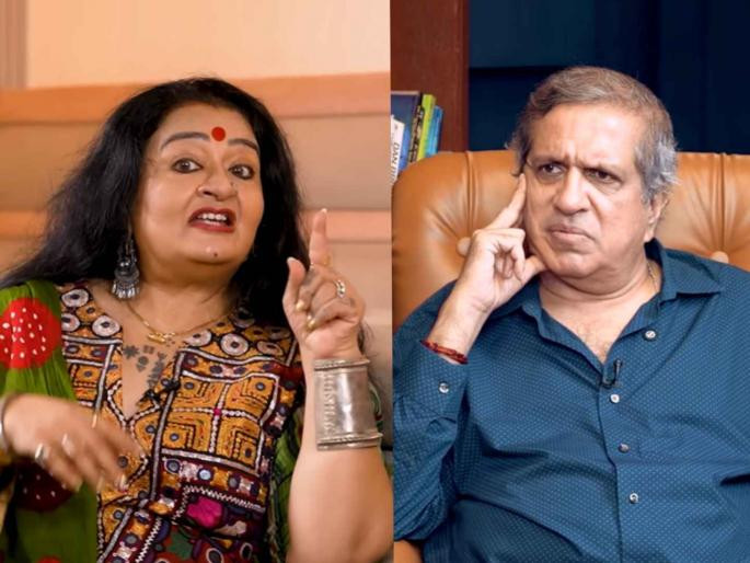 Apara Mehta and Darshan Jariwala