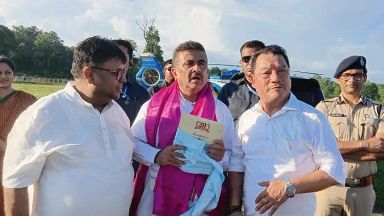 Bimal meets Suvendu in Jalpaiguri