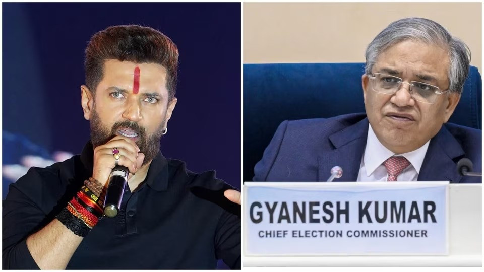Chirag Paswan on CEC Gyanesh Kumar’s resignation demand amid row