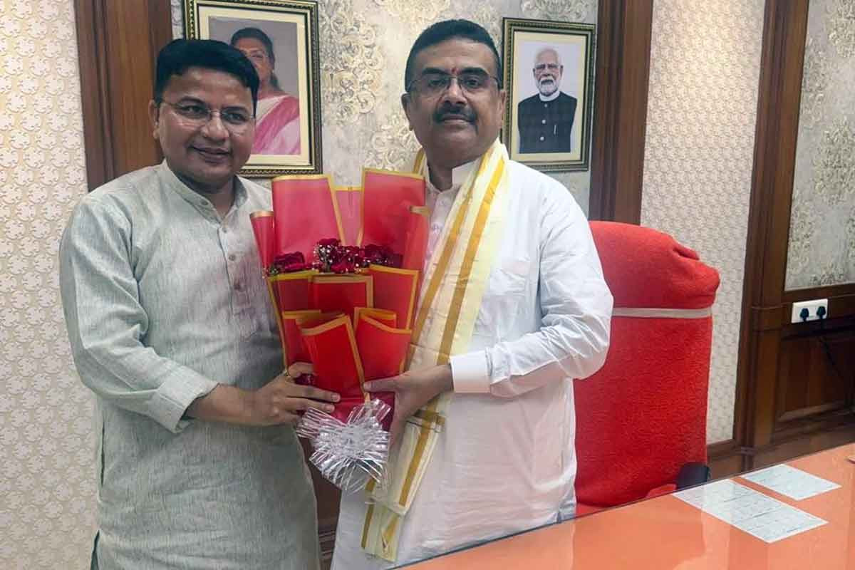 CM Suvendu Adhikari & Jyotirmay Singh Mahato