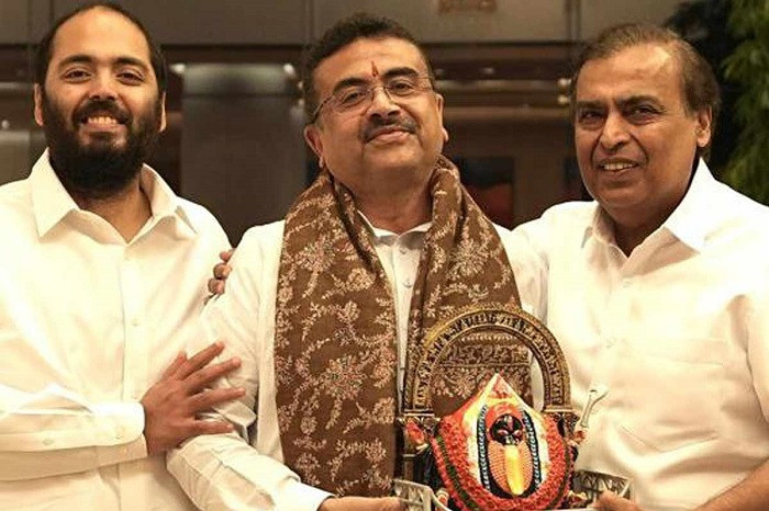 CM Suvendu Adhikari-Mukesh Ambani meeting
