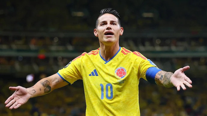 Colombia’s James