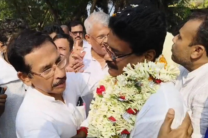 Congress candidate Milan Pradhan