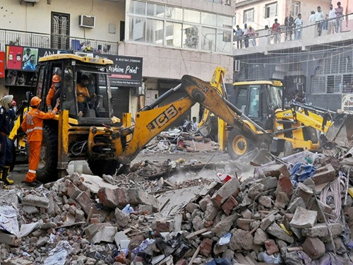 Delhi Building Collapse