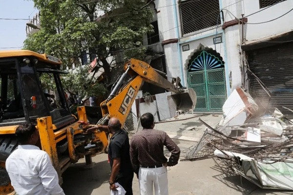 Demolition Drive in Delhi's Shalimar Bagh