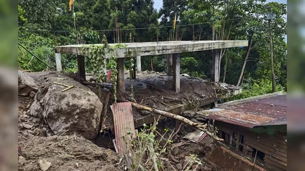 Landslides strike two areas in West Sikkim