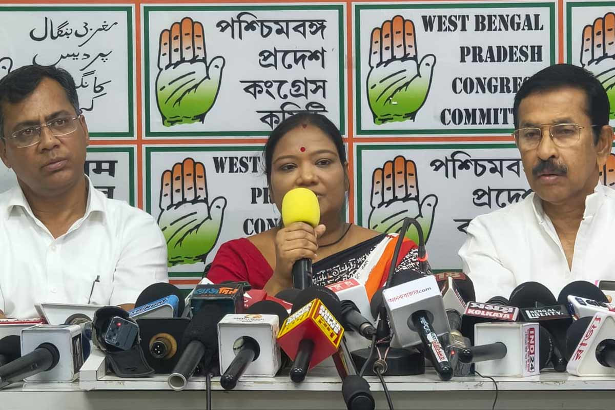 Milan Pradhan wife at Press Confarence