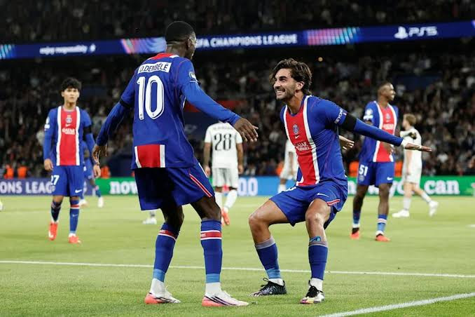 PSG cruised to victory over Slovan Bratislava