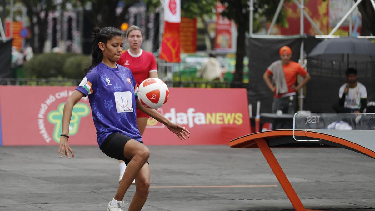 Quimcy Dsouza loses in Teqball semifinal