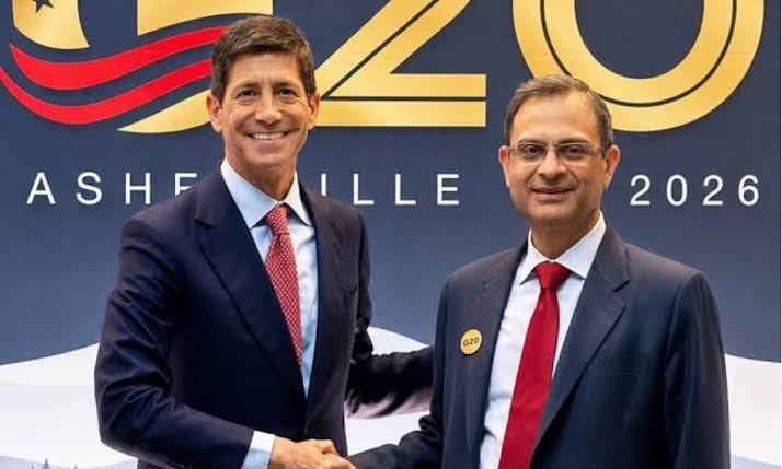 RBI Governor Sanjay Malhotra Meets Fed Chief Kevin Warsh