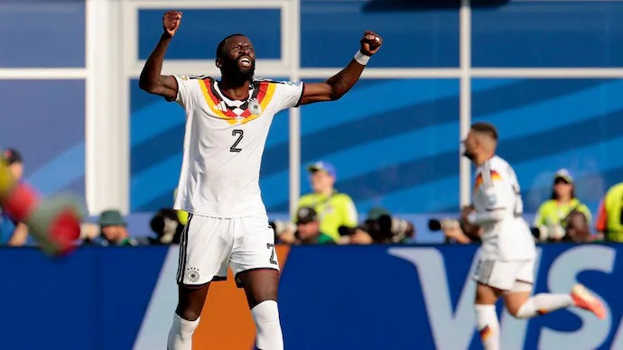 Rudiger played 86 matches for Germany