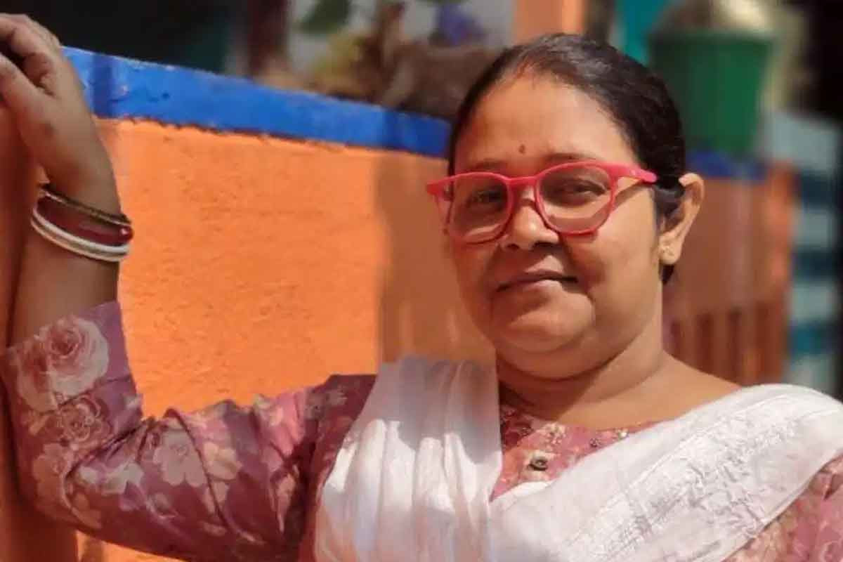 Sanchita Pradhan Dey, the 'Kalighat Trinamool' candidate for Nandigram