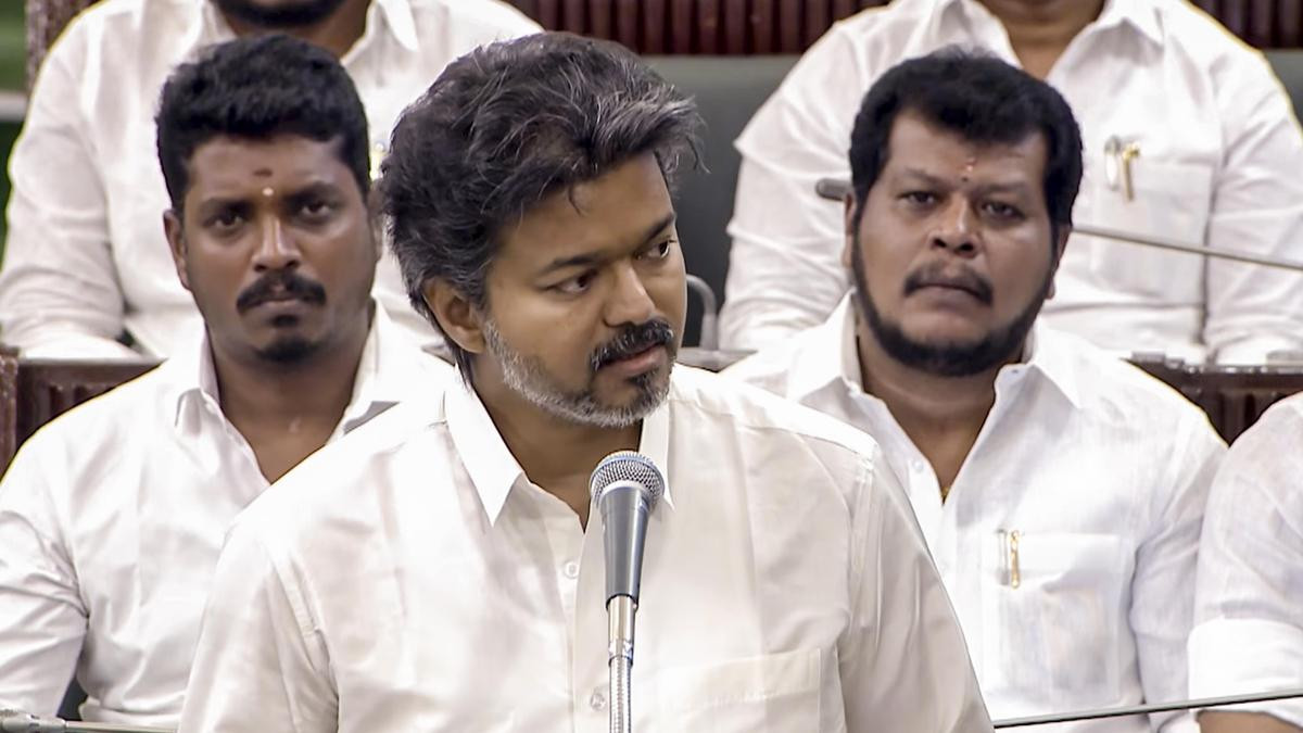 Tamil Nadu CM C. Joseph Vijay