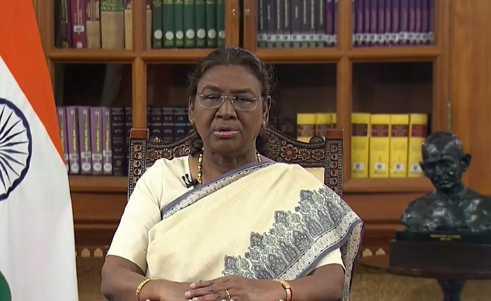 President Droupadi Murmu Extends Greetings on Karam Puja