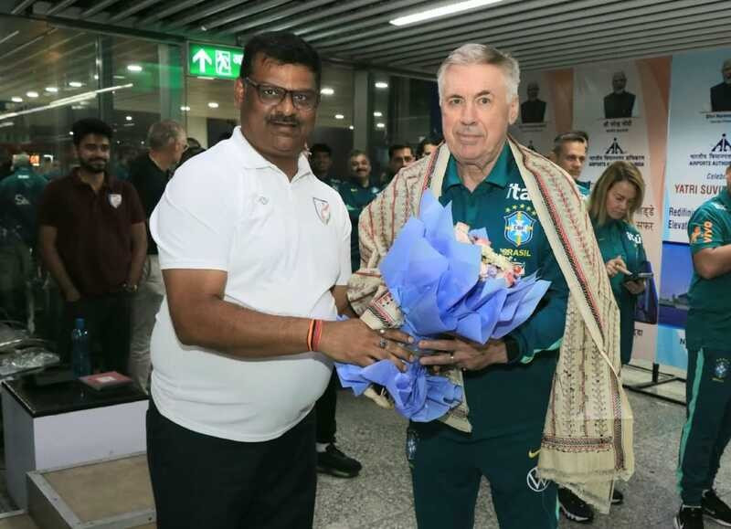 Brazil Football Team Arrives In Kolkata For India Friendly Match