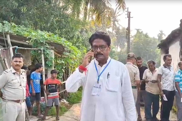 Congress candidate Milan Pradhan
