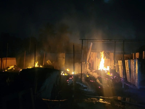 Fire breaks out at furniture godown near Medchal checkpost