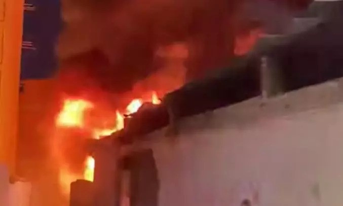 Fire Breaks Out at Timber Depot in Kukatpally