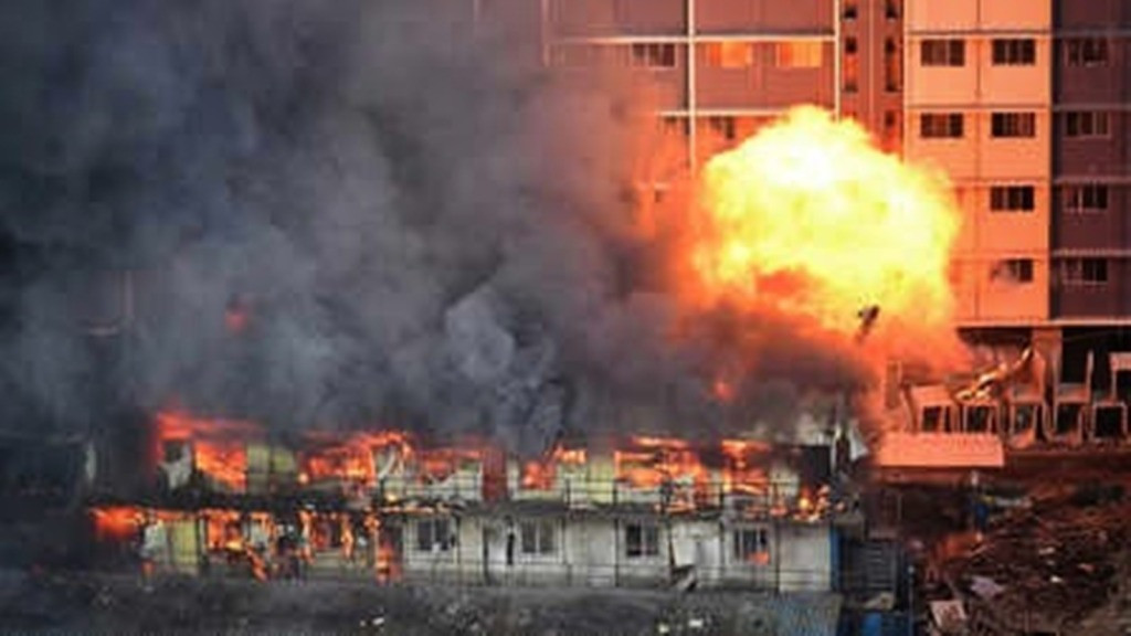 Gas leak triggers fire at IIT Bombay hostel