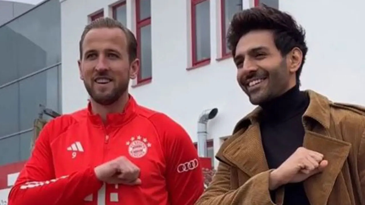 Harry Kane and Kartik Aaryan