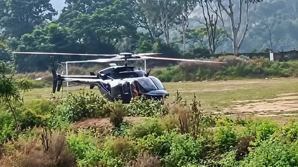 Helicopter makes emergency landing in Uttarakhand’s Rudraprayag amid bad weather