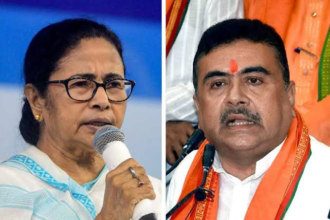 Suvendu Adhikari & Mamata Banerjee