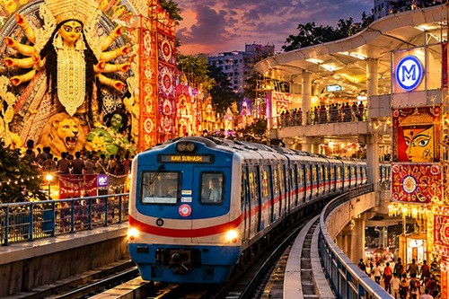 Metro guide to reach the best Durga Puja pandals