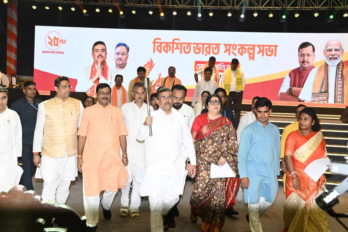 CM Suvendu Adhikari celebrate PM Modi 25 years