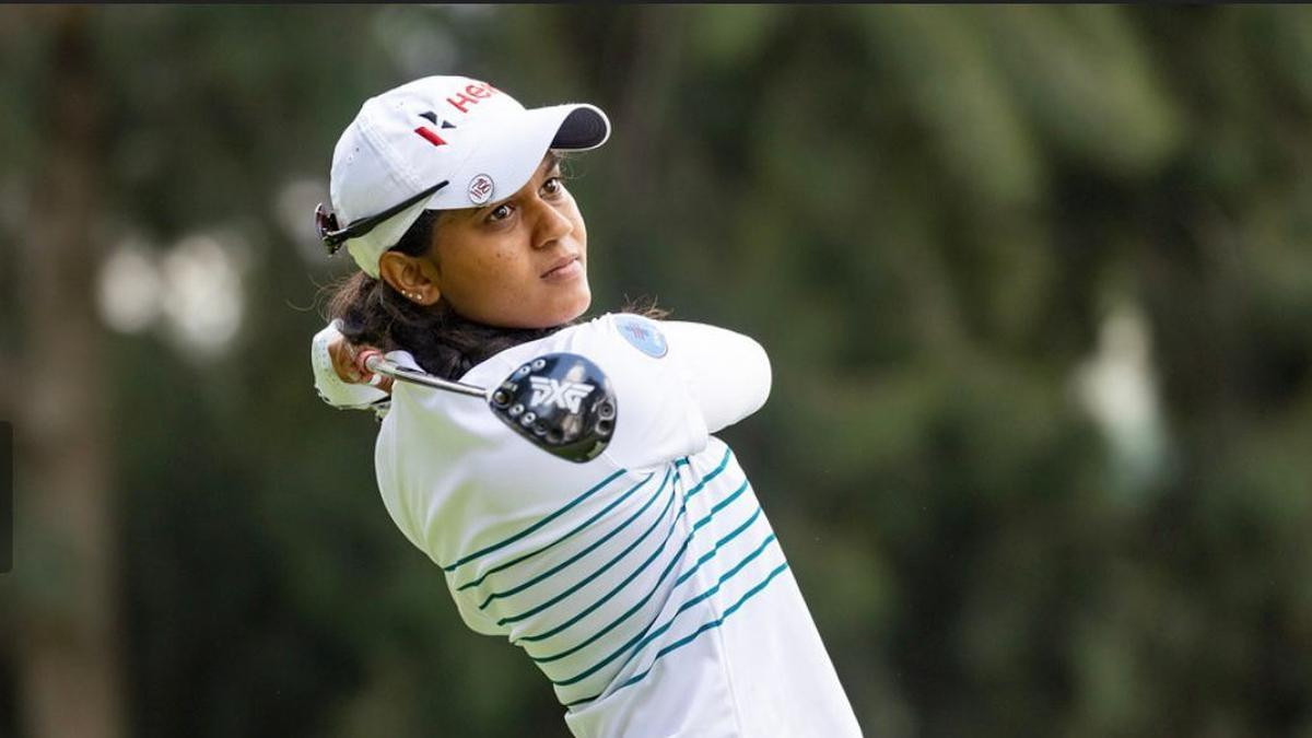 Pranavi Urs won the women’s individual golf gold medal at the Asian Games