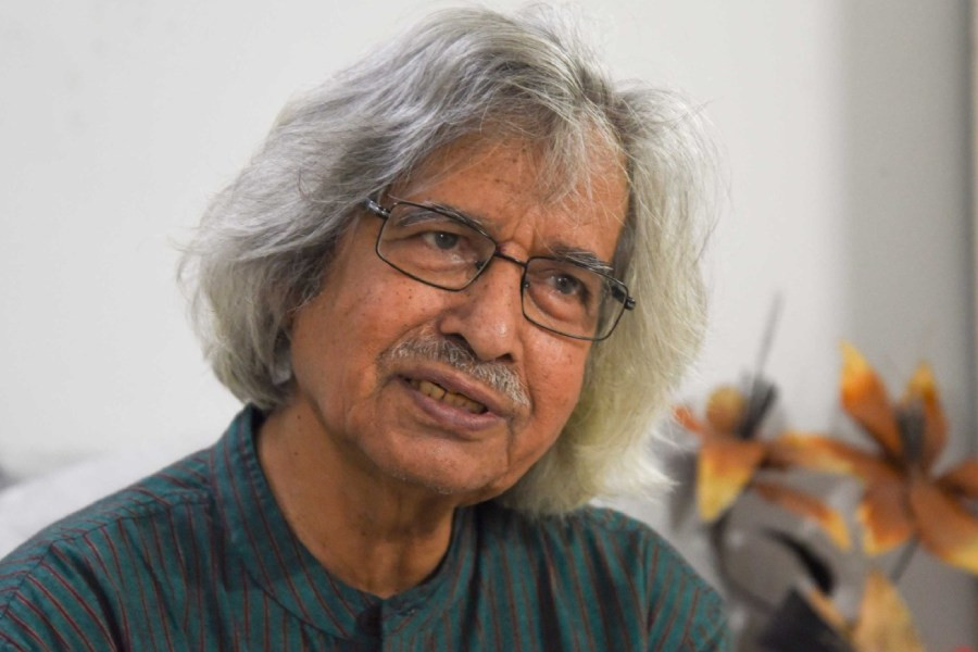 Veteran artist Jogen Chowdhury