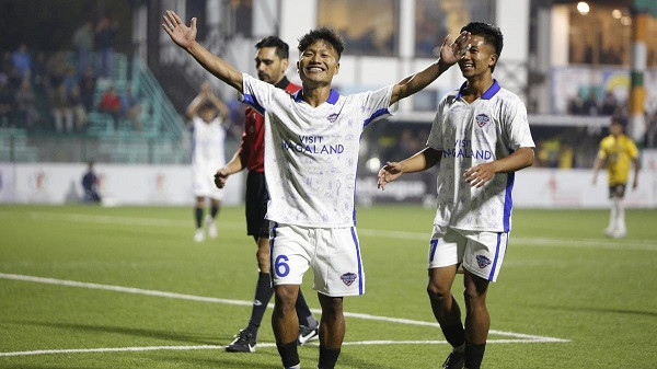 Nagaland United makes debut memorable with a 3-1 win over Real Kashmir