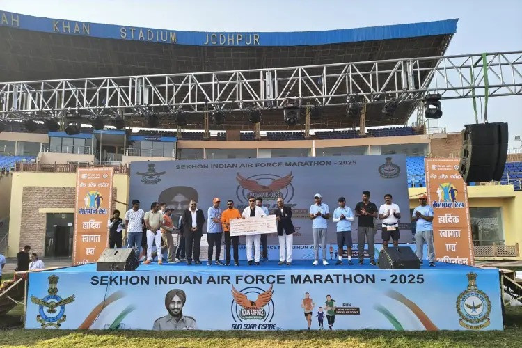 Sekhon Indian Air Force Marathon Jodhpur