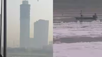 Toxic foam returns to Yamuna