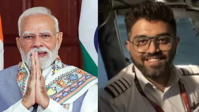 Prime Minister Narendra Modi hails Indian pilot Smit Machchhar