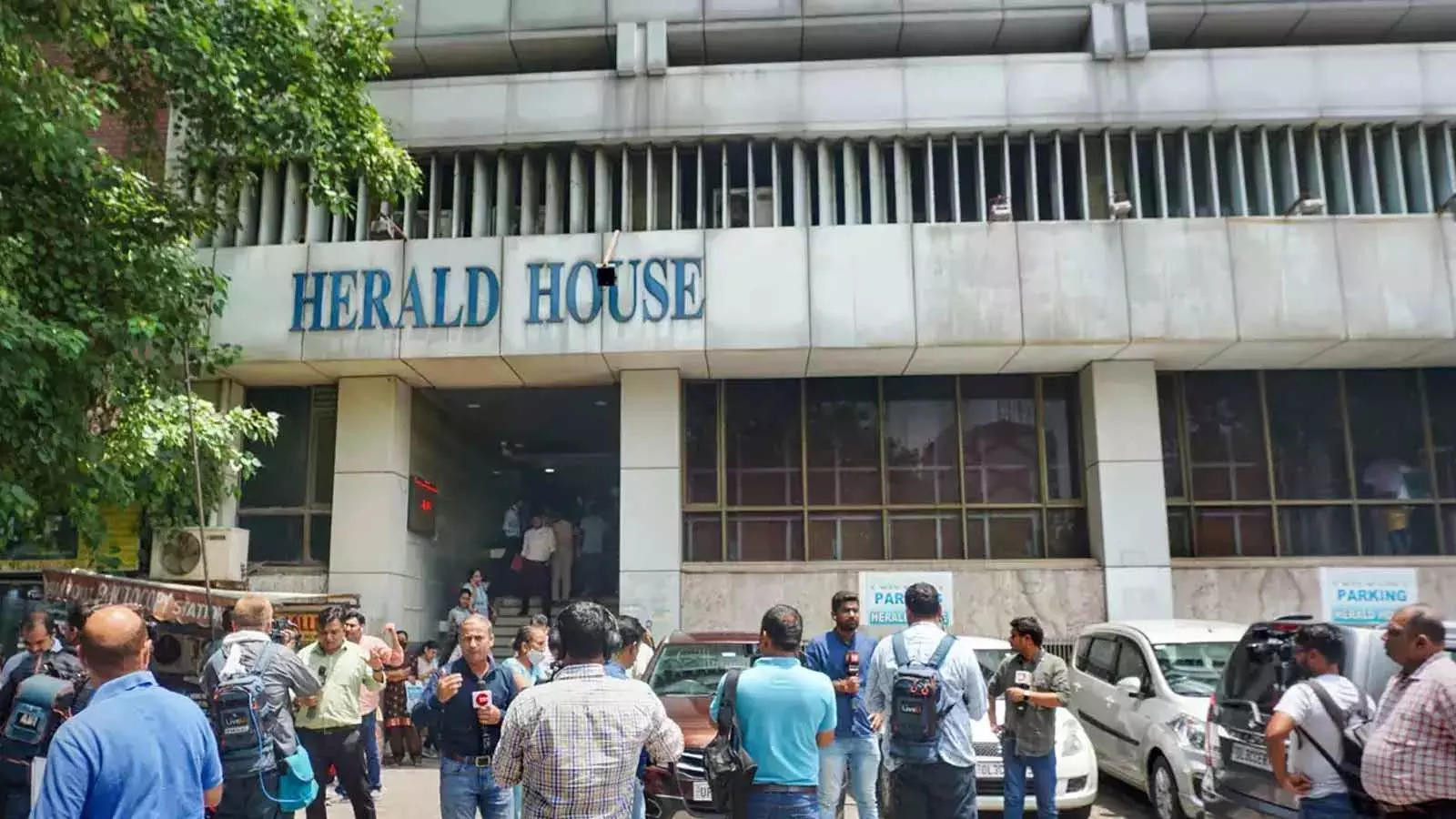 ED seals National Herald office in Delhi