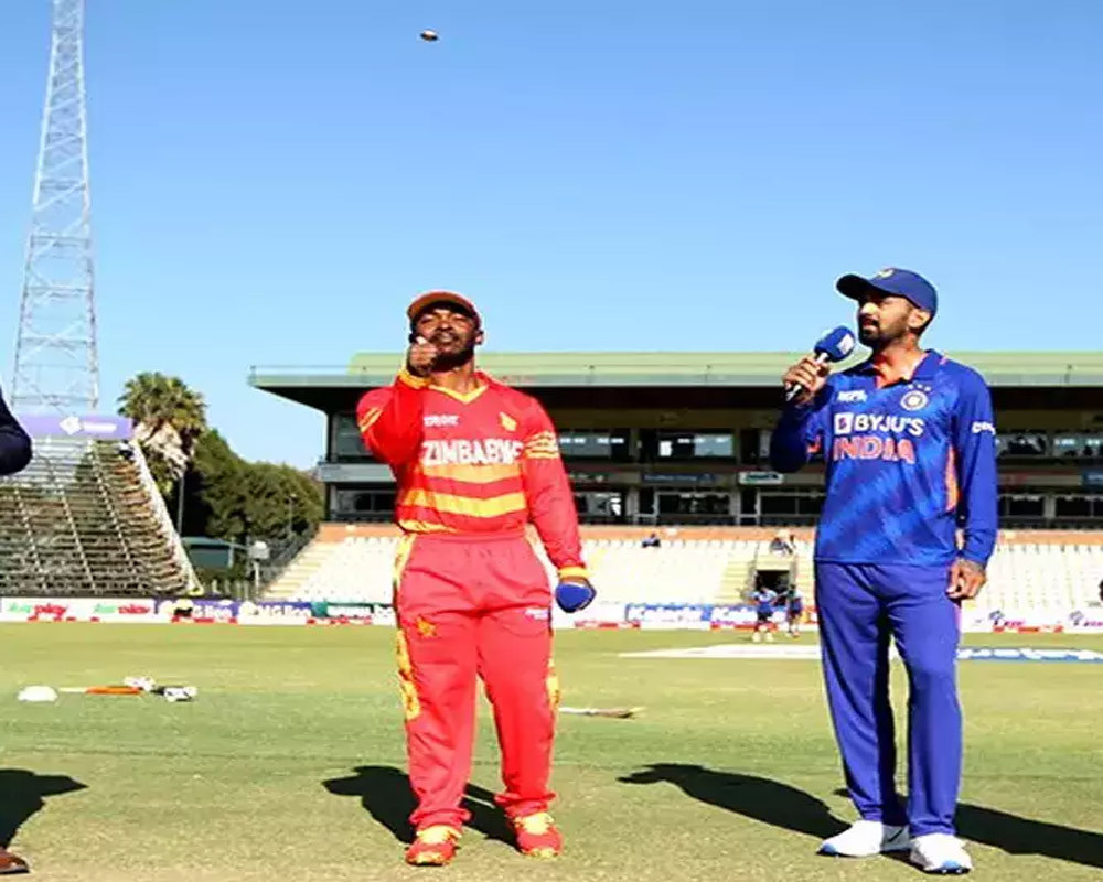 India win the toss and bowl first against Zimbabwe