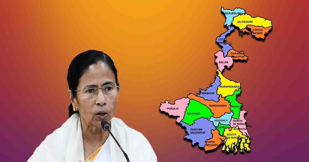 Seven more new districts on the map of Bengal