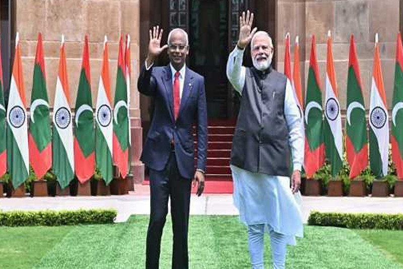 PM Modi met Maldives president