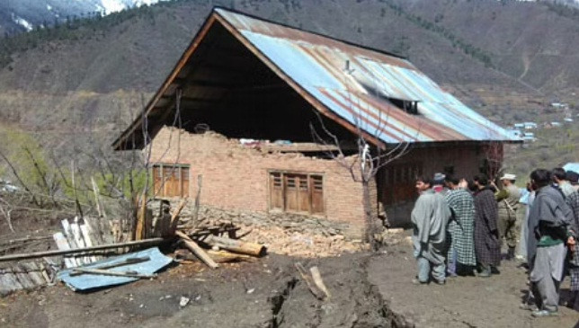Mud house collapse in Udhampur