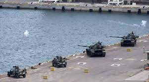 China conducting military exercises