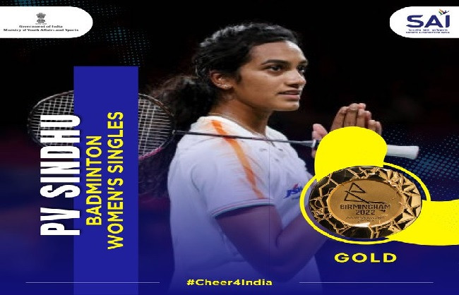 Commonwealth Games: PV Sindhu wins gold in singles